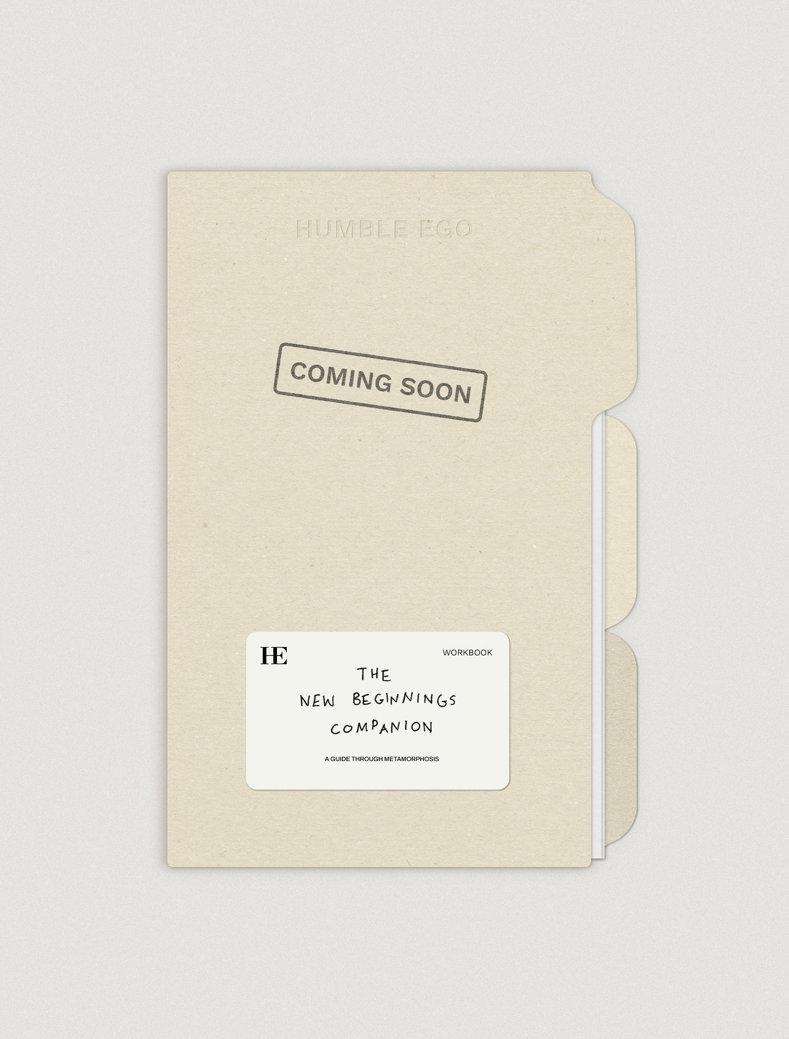 WORKBOOK - The New Beginnings Companion